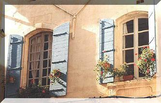 fa�ade de la maison